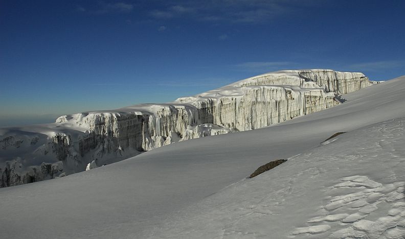 South Glacier on Kilimanjaro