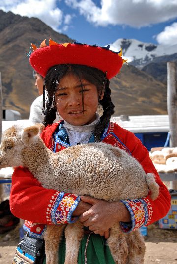 Peruvian girl